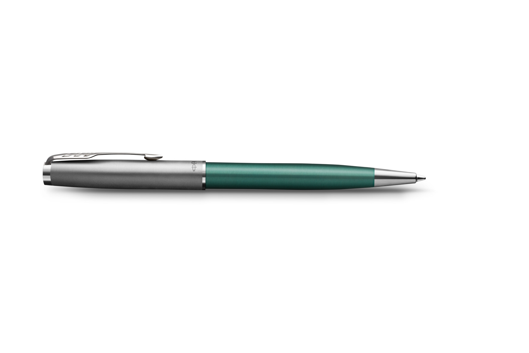 Długopis Parker Sonnet Sand Blasted Metal Green CT